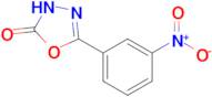 5-(3-Nitrophenyl)-3H-1,3,4-oxadiazol-2-one
