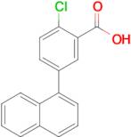 2-Chloro-5-(naphthalen-1-yl)benzoic acid