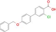 4-(4-Benzyloxyphenyl)-2-chlorobenzoic acid