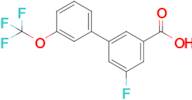 5-Fluoro-3-(3-trifluoromethoxyphenyl)benzoic acid