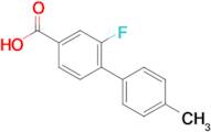 3-Fluoro-4-(4-methylphenyl)benzoic acid