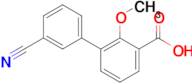 3-(3-Cyanophenyl)-2-methoxybenzoic acid