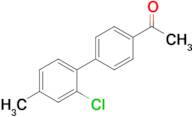 4-Acetyl-2'-chloro-4'-methylbiphenyl