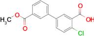 2-Chloro-5-(3-methoxycarbonylphenyl)benzoic acid