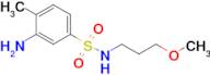 3-Amino-N-(3-methoxypropyl)-4-methylbenzenesulfonamide