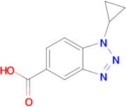1-Cyclopropyl-1,2,3-benzotriazole-5-carboxylic acid