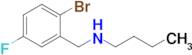 1-Bromo-4-fluoro-2-(butylaminomethyl)benzene