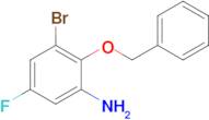 2-(Benzyloxy)-3-bromo-5-fluoroaniline