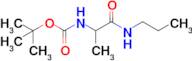 DL-tert-Butyl N-[1-(propylcarbamoyl)ethyl]carbamate