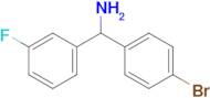 (4-Bromophenyl)(3-fluorophenyl)methanamine