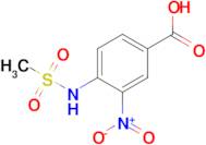 4-Methanesulfonamido-3-nitrobenzoic acid