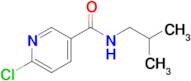 6-Chloro-N-(2-methylpropyl)pyridine-3-carboxamide