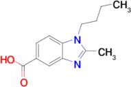 1-Butyl-2-methyl-1,3-benzodiazole-5-carboxylic acid