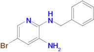 2-N-Benzyl-5-bromopyridine-2,3-diamine