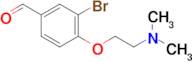 3-Bromo-4-[2-(dimethylamino)ethoxy]benzaldehyde