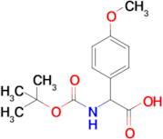 2-((Tert-butoxycarbonyl)amino)-2-(4-methoxyphenyl)acetic acid