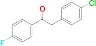 2-(4-Chlorophenyl)-1-(4-fluorophenyl)ethanone