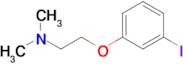 2-(3-Iodophenoxy)-N,N-dimethylethanamine