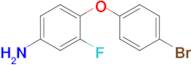 4-(4-Bromophenoxy)-3-fluoroaniline