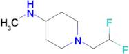 1-(2,2-Difluoroethyl)-N-methylpiperidin-4-amine