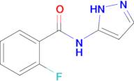 2-fluoro-N-(1H-pyrazol-5-yl)benzamide