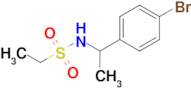 N-[1-(4-Bromophenyl)ethyl]ethanesulfonamide