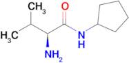 (2S)-2-Amino-N-cyclopentyl-3-methylbutanamide