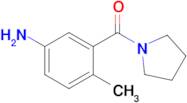 (5-Amino-2-methyl-phenyl)-pyrrolidin-1-yl-methanone