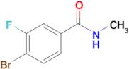 4-Bromo-3-fluoro-N-methylbenzamide