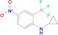 N-Cyclopropyl-4-nitro-2-(trifluoromethyl)aniline