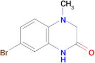 7-Bromo-4-methyl-1,2,3,4-tetrahydroquinoxalin-2-one