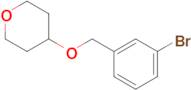 4-[(3-Bromophenyl)methoxy]oxane