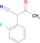 2-(2-Fluorophenyl)-3-oxobutanenitrile