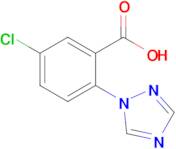 5-Chloro-2-(1h-1,2,4-triazol-1-yl)benzoic acid