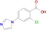 2-Chloro-4-(imidazol-1-yl)benzoic acid