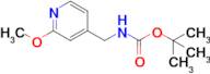 1,1-Dimethylethyl-N-[(2-methoxy-4-pyridinyl)methyl]carbamate