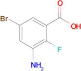 3-Amino-5-bromo-2-fluorobenzoic acid