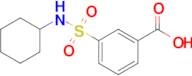 3-(Cyclohexylsulfamoyl)benzoic acid