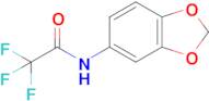 N-(1,3-Benzodioxol-5-yl)-2,2,2-trifluoroacetamide