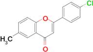 2-(4-Chlorophenyl)-6-methyl-4H-1-benzopyran-4-one