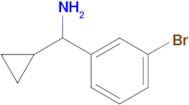 (3-Bromophenyl)(cyclopropyl)methanamine