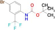 tert-butyl N-[4-bromo-2-(trifluoromethyl)phenyl]carbamate