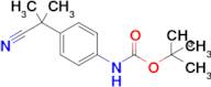 2-[4-(Boc-Amino)phenyl]-2-methylpropanenitrile