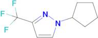 1-Cyclopentyl-3-(trifluoromethyl)pyrazole