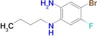 4-Bromo-1-N-butyl-5-fluorobenzene-1,2-diamine