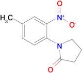 1-(4-Methyl-2-nitrophenyl)pyrrolidin-2-one