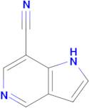 1H-Pyrrolo[3,2-c]pyridine-7-carbonitrile