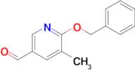 6-(Benzyloxy)-5-methylpyridine-3-carbaldehyde