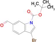 tert-Butyl 3-bromo-6-formyl-1H-indole-1-carboxylate