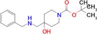 Tert-butyl 4-((benzylamino)methyl)-4-hydroxypiperidine-1-carboxylate